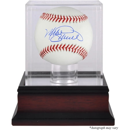 Mike Schmidt Philadelphia Phillies Autographed Baseball and Mahogany Baseball Display Case - Fanatics Authentic Certified