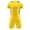 Yellow, variant on OGLCCG Boys Soccer Jersey Set Kids Football Training Uniform Quick Dry Youth Sports Tees with Shorts Team Tracksuits Size 4-15