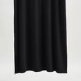 thumbnail image 4 of Miluxas Men's Modal Short Sleeve Nightshirt, V-Neck Button Detail Sleep Shirt, Ultra-Soft Loungewear Nightgown with Side Slits for Men Black L(L), 4 of 5