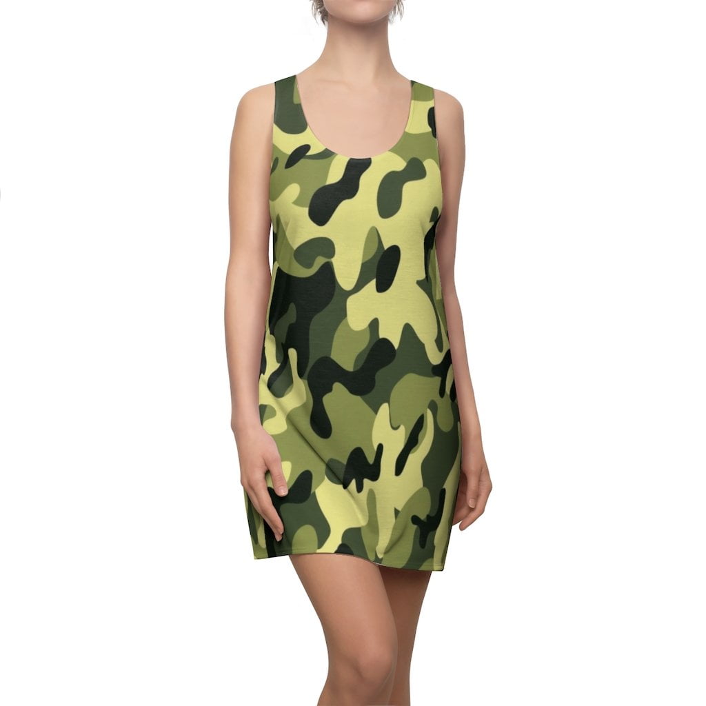 casual camo dress