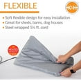 thumbnail image 3 of K&H Lectro-Soft Outdoor Heated Dog Bed Medium Gray, 3 of 6