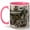 Pink, variant on Paris Flower Shop 11oz Ceramic Mug, French Floral Cafe Coffee Cup, Cottagecore Street Art Gift