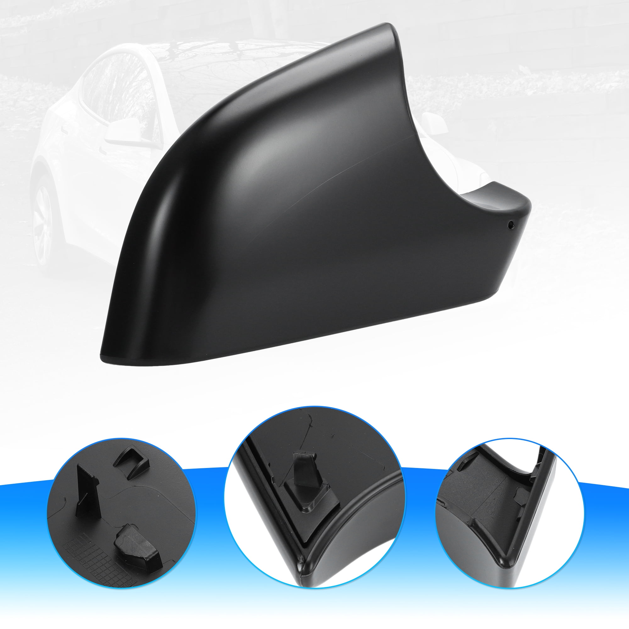 Unique Bargains Mirror Lower Cover for Tesla Model Y 2018-2024 Right Side