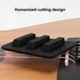 thumbnail image 6 of SPRING PARK 3Pcs Guitar Mute Silencer Plastic Black Guitar Ukelele String Mute Silencer Training Tool Instrument Accessory, 6 of 7