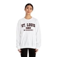 thumbnail image 3 of St Louis Missouri MO Sweatshirt, Gifts, Crewneck, 3 of 4
