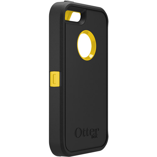 OtterBox Defender Series - Protective cover for cell phone - high-impact polycarbonate, synthetic rubber - hornet - image 3 of 6