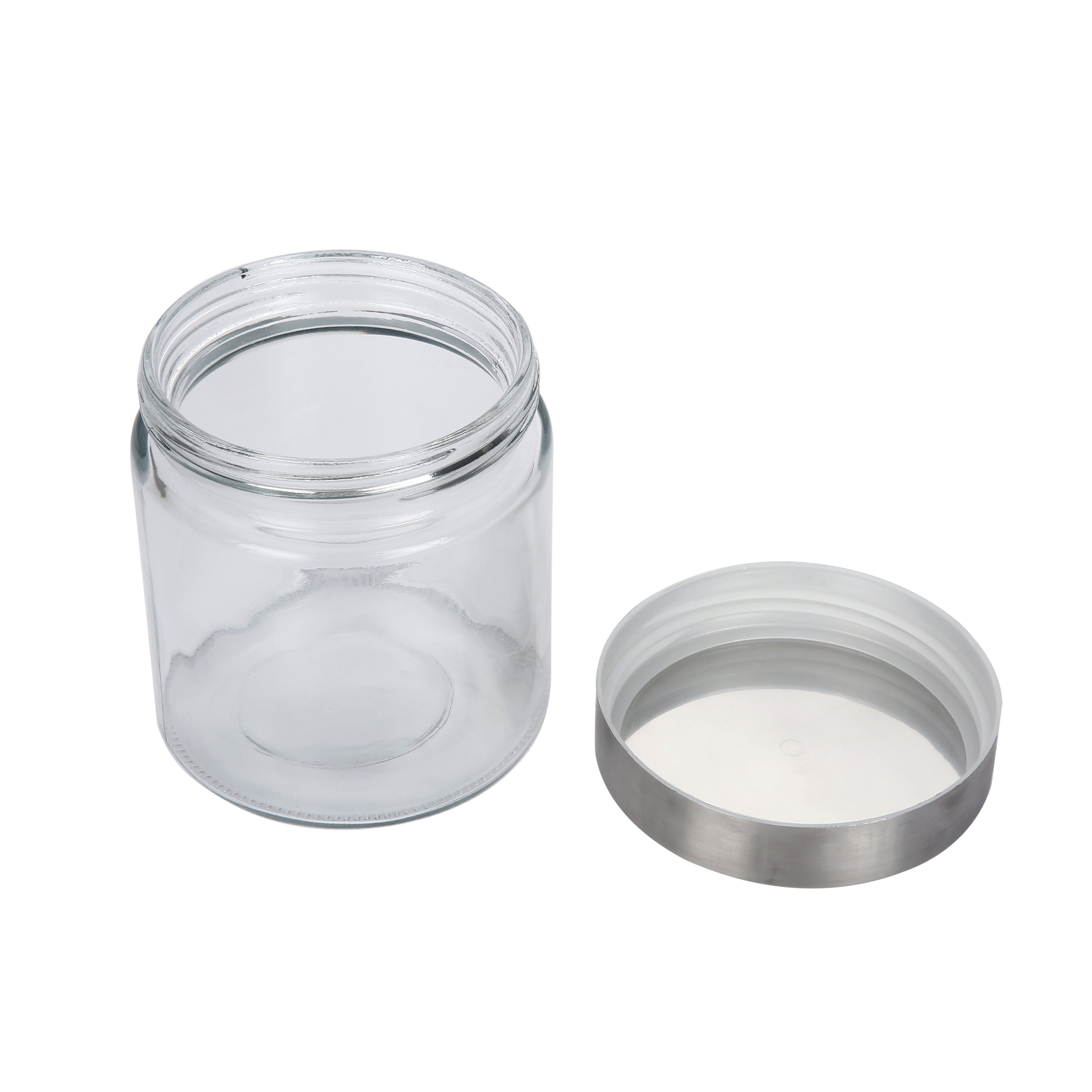 Mainstays Kitchen storage 106OZ Clear Glass Lock Lid Jar