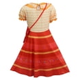 thumbnail image 3 of Encanto Dolores Madrigal Cosplay Disfraz De Mujeres Adultas Niños Niñas Princesa Vestido De Halloween Peluca Diadema Bolsa Pendientes Traje, 3 of 4