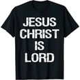 thumbnail image 1 of Camiseta de Tirantes para Mujer con Estampado "Jesucristo es el Señor" - Cristiano Creyente, 1 of 7