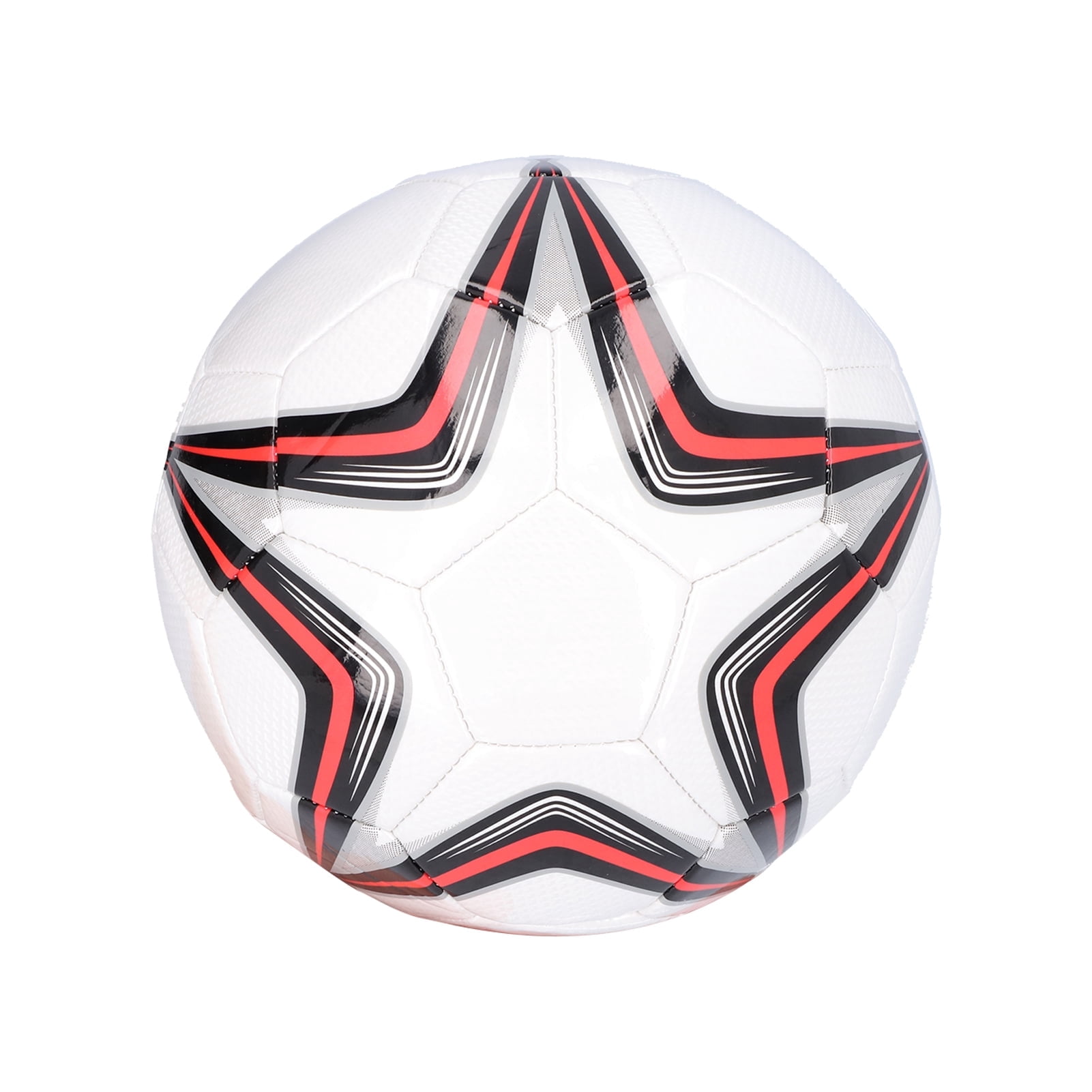 Suodoka Size 5 Soccer Ball Machine Stitched Explosion-Proof Training Games Ball For Teen And Adult Outdoor Match Practice Uninflated (8.66 inches / 22 cm)