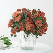 Bfogop Fake Flowers Indoor Plants, Flower Pot Decoration, UV & Fading Resistant, Wedding Bouquets, Spring Decor for Kitchen Living Room Bathroom Centerpiece Table