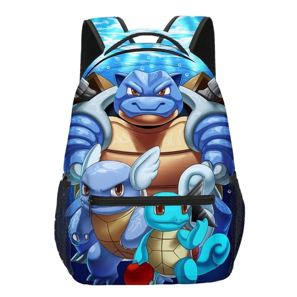 Mochilas escolares de Pokémon para niños y adolescentes, bolsa de viaje de gran capacidad, Pikachu, 10 estilos7 Fivean unisex