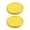 Yellow, variant on 2Pcs Convenient Car Cup Coaster Honeycomb Texture Soft Glue Portable Anti-slip Cup Holder Mat for Daily