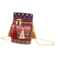 thumbnail image 1 of Bolso bandolera Satchel Tote Mujer Bolso de hombro bordado Bolso bordado para Rojo Yuyangstore Bolso Bandolera Hippie, 1 of 8