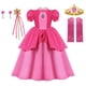 thumbnail image 1 of Vestido de princesa de melocotón para niñas, traje de Cosplay de Margarita Rosalina, Con cómic, para fiesta de Halloween, 1 of 4