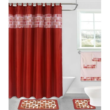 Mainstays 17-Piece Bathroom Set, Coastal - Walmart.com