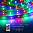 thumbnail image 5 of 5M LED Strip, Flexible Bright RGB Room LED, Multicolor LED Light Strip with Remote Control for Bedroom, Kitchen, TV, Party, 5 of 5