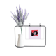 thumbnail image 1 of China Youth red Education Promotion Tarjeta de jarrón de lavanda artificial, 1 of 3