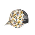 thumbnail image 7 of Zufioo Harvest Scarecrow Pattern Print Mesh Baseball Cap, Adjustable Sport Travel Hat Accessory for Men and Women, 7 of 7