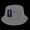 Gray, variant on Polo Bucket Hat, Stone - Small & Medium