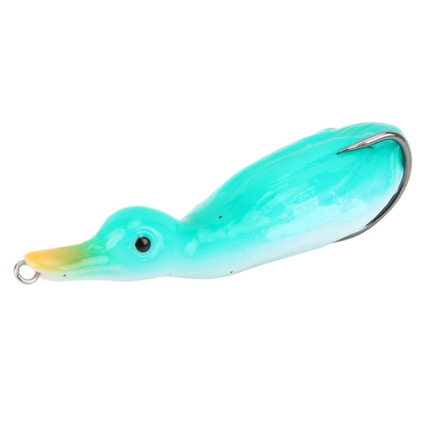 FAGINEY Silicone Duck Lure, Portable Fishing Gear Fishing Duck Lure For  Pond River Freshwater Saltwater 