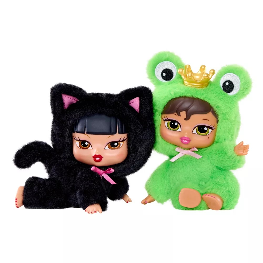 Bratz Bratziez Iconz Series Plush Blind Box with Charm Clip and Accessory, Collectible Characters