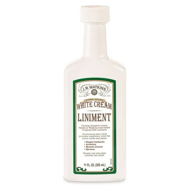 J.R. Watkins White Cream Liniment 11 oz
