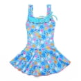 thumbnail image 2 of Maillot de Bain Style Robe Princesse pour Filles Impression Mignonne pour Source Chaude Natation Jaune TG, 2 of 6