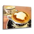 thumbnail image 2 of Póster de lienzo de café capuchino, café expreso, decoración de dormitorio, paisaje deportivo, decoración de oficina, regalo, estilo marco, 12 x 18 pulgadas (30 x 45 cm), 2 of 8
