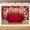 5x3FT, variant on Red Wedding Backdrop Red White Rose Valentine's Wedding Day Photography Background Red Curtain Bridal Shower Engagement Party Decorations Banner Supplies Photo Booth Props