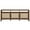 Walnut, variant on Spaco Universal TV Stand Entertainment Media Center for TV's up to 65 Inch-Gray, Mid Century Modern TV Stand for Living Room Bedroom