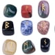 thumbnail image 3 of Conjunto de 25 piedras de runas naturales pulidas Sunnimix Wicca irregular 20-25 mm, 3 of 4