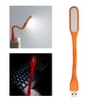 thumbnail image 3 of Luces LED mini USB flexibles, portátil ajustable, luz , luz de lectura, para portátil, banco de energía, lámpara de lectura, portátil, atención naranja, 3 of 7