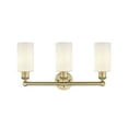 thumbnail image 7 of 616-3W-SG-G801 Innovations Lighting Clymer - 3 Light Bath Vanity In Modern Style-11.38 Inches Tall and 21.88 Inches Wide-Satin Gold Finish-Matte White, 7 of 7