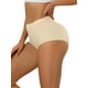 thumbnail image 4 of INSPIRAR CHIC Bragas de Mujer Elásticas de Cintura Alta Sin Forro Transpirables Sin Marca L Beige, 4 of 4
