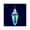White/Blue/Green, variant on Lindgren Pitman Electralume Light w/ Lithium Batteries