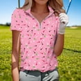 thumbnail image 5 of Fsgntruao Chemise à Manches Courtes Ample à Rayures Imprimées pour Femme, Printemps et Été, Col à Revers, 5 of 5