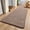Brown-white-2' X 8' (Rectangular), variant on Soft Hallway Runner Rug 2x8 Bedside Rugs For Bedroom Living Room Non Slip Washable Modern Memory Foam Low Pile Kitchen Dorms Decor Green