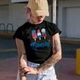 thumbnail image 2 of Sweet Land of Liberty, 4th of July Gift, Black T-Shirt, Large, 2 of 5