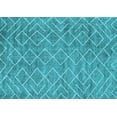 thumbnail image 1 of Ahgly Company Indoor Rectangle Abstract Light Blue Contemporary Area Rugs, 2' x 4', 1 of 4