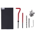 thumbnail image 1 of Thread Repair Kit, Thread Repair Tool M5x0.8 Complete Stable  For Repair Damaged Threads Red, 1 of 8