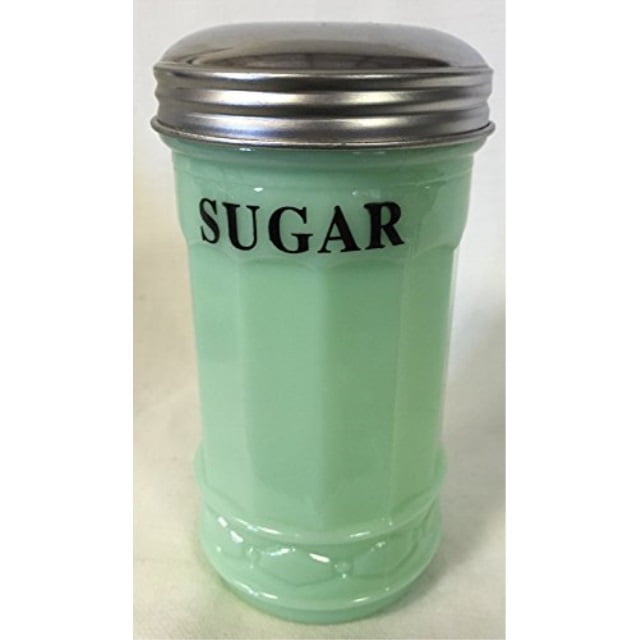 Jadeite Green Restaurant Style Sugar Shaker Dispenser
