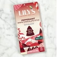 thumbnail image 3 of Lily's - No Sugar Added Peppermint White Chocolate Bar, Christmas Candy, 2.8 oz, 1 Piece, 3 of 6