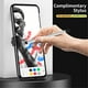 thumbnail image 3 of onlyliua Liquidación de Rebajas de Hoy Estuche para Teléfono Móvil Zflip4 Bisagra Galvanizada, 5 G, Funda de Cuero Protección Contra Caídas Estuche para Lápizóptico, 3 of 7