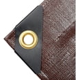 thumbnail image 3 of Super Heavy Duty Tarp, 15'W x 15'L, 8 oz., Brown, 3 of 3