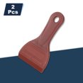 thumbnail image 3 of Uxcell 2pcs Small Squeegee 2.3 Inch Soft Rubber Blade Small Scraper for Glass Shower Cleaning, Red, 3 of 7