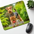 thumbnail image 6 of I Love My Welsh Terrier Dog Heart Mouse Pad Low Profile Gaming Mat, 6 of 7