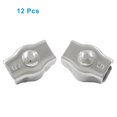 thumbnail image 4 of HUGFEGWE 12Pcs M5 Simplex Clamps Wire Rope Clip Cable Clamps - 304 Stainless Steel - Single Bolt Cable Clips Clamp Fastener for 3/16 Inch Diameter Wire Rope UA824-12915, 4 of 5