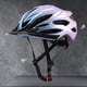 thumbnail image 5 of Toystoory Casco de bicicleta PC para ciclismo de carretera - Casco de bicicleta resistente a impactos y ligero Casco de ciclismo Ciclismo Púrpura+Negro+Luz METRO, 5 of 6