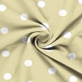 thumbnail image 6 of Sexlip Womens Long Sleeve Polka Dot Midi Dress V Neck Design Soft Fabric Relaxed Silhouette for Office Wear Yellow L, 6 of 7